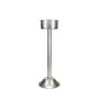 Champagne cooler stand 19,5xH62,5cm antique silver Bar