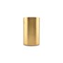 Wine cooler 12xH19cm double wall antique gold Bar