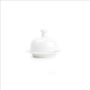 Butter dish 9,5xH7cm white Appetite
