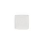 Mocha saucer 10x10cm white Squito