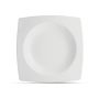 Deep plate 27/21xH4cm white Squito