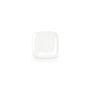 Plate 11,5x11,5cm white Match