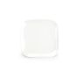 Plate 19x19cm white Match