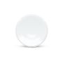 Plate 26,5cm low rim white Gusto