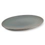 Plate 36x25,5cm green Cirro