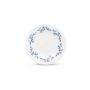 Plate 21cm blue flower Retro