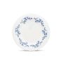 Plate 27,5cm blue flower Retro