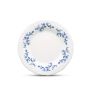 Plate 32cm blue flower Retro