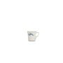 Cup 20cl blue flower Retro