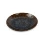 Deep plate 26xH4,5cm brown/blue Resto