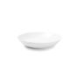 Deep plate 21xH4,5cm coupe Basic White