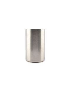 Weinkühler 12xH19cm doppelwandig antique silber Bar