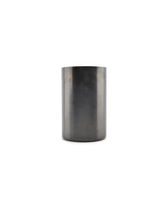 Wine cooler 12xH19cm double wall antique black Bar