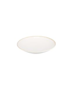 Bol 25,5xH4,5cm beige Linea
