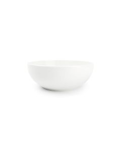 Bol 18xH7cm blanc Cirro