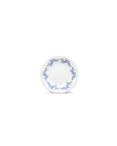 Assiette plate 16cm blue flower Retro