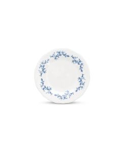 Assiette plate 21cm blue flower Retro