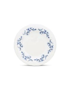 Assiette plate 27,5cm blue flower Retro