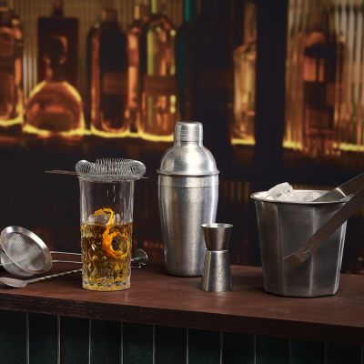 Cocktail strainer 14,5cm antique silver Bar