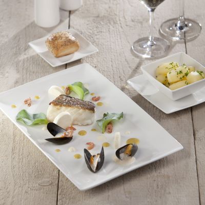 Bowl 10x10cm white Squito