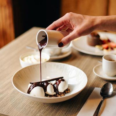 Pot à lait/sauce 11cl blanc Team