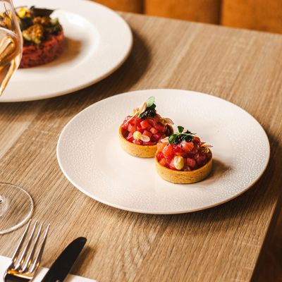 Assiette plate 21cm blanc Astro