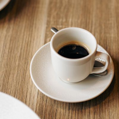 Mocha saucer 11cm white Astro