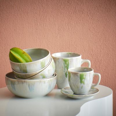 Mocha saucer 12cm ocean Vague