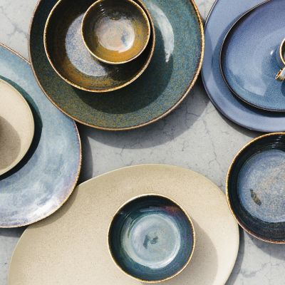 Bowl 10xH4,5cm dark blue Cirro