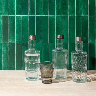 Karaf 110cl met dop wave Tap