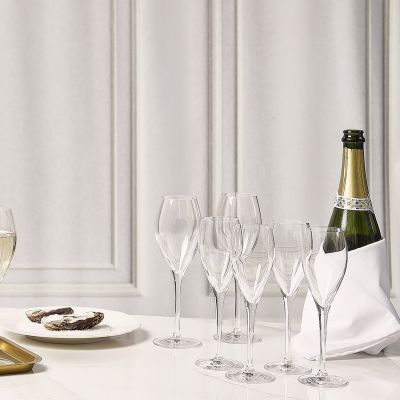 Champagne glass 21,5cl Punto - set/6