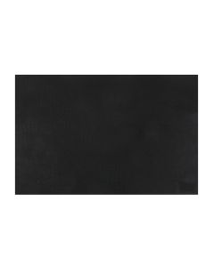 Placemat 45x30cm leather look black Layer