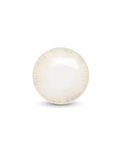 Assiette plate 21cm gris Nuance