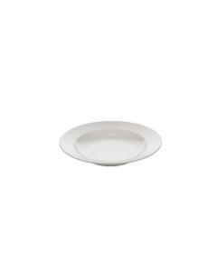 Deep plate 23/17xH4cm white Astro