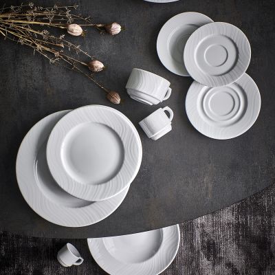 Mocha saucer 13,5cm white Onda