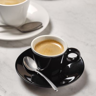 Mokkatasse 8cl schwarz Barista