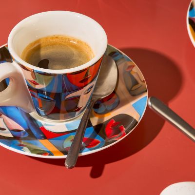 Mokkatasse 8cl abstract Barista