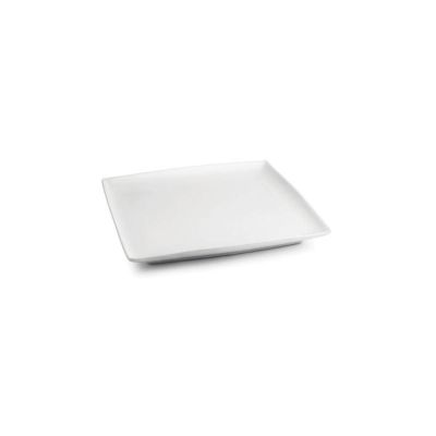 Teller flach 16x16cm weiß Squito