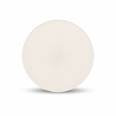 Teller flach 27cm weiß Solis