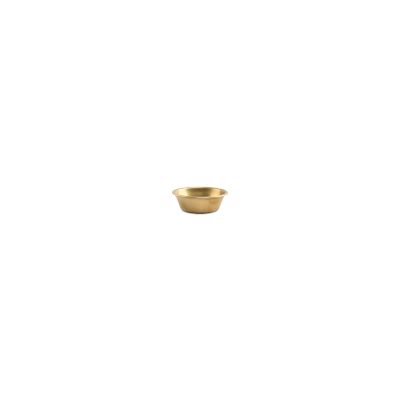 Schüssel 7xH2,5cm antique gold Serve