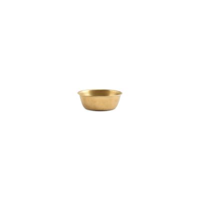 Schüssel 12xH4cm antique gold Serve