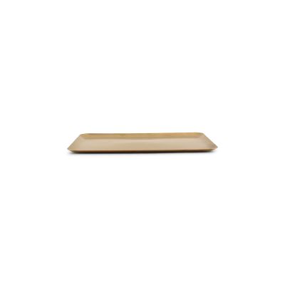 Tablett 30x20xH1cm antique gold Serve