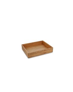 Serving tray 32,5x26,5xH6,5cm bamboo Arbor