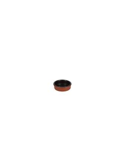 Ovenschaal 7,5xH2,5cm zwart Forno