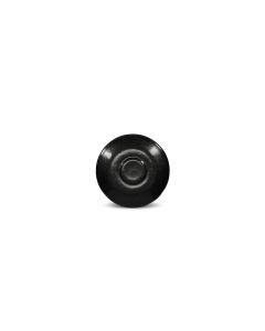 Soucoupe 14cm noir Ovio
