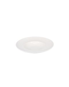Diep bord 25/14xH4,5cm wit Solar