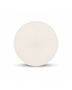 Assiette plate 27cm blanc Solis