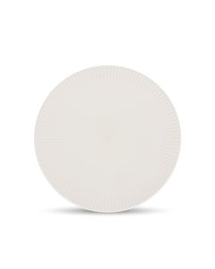 Assiette plate 32cm blanc Solis