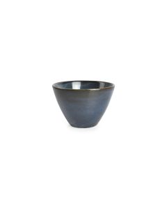 Bol 10xH7cm conique bleu foncé Cirro