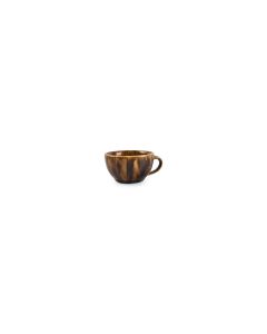 Mocha cup 7cl brown/blue Resto